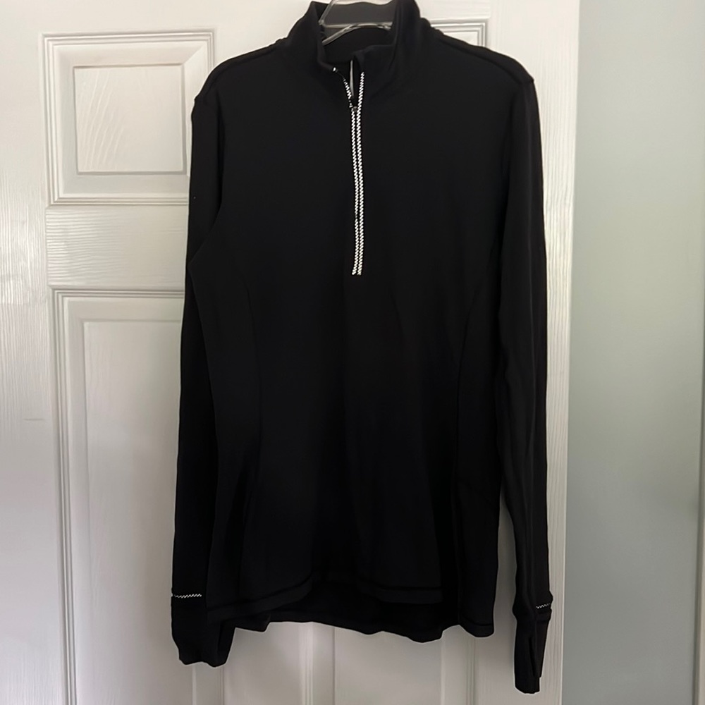 EUC Lululemon Pullover, black, 8